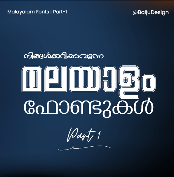 Malayalam Fonts